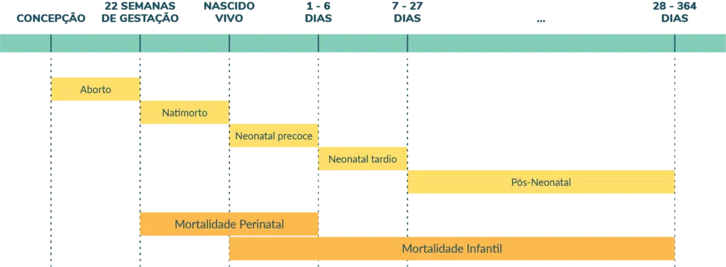 Gráfico Medidas de Mortalidade