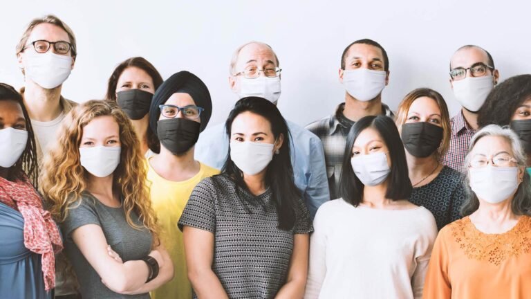 População de mascara